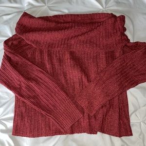 ✨BOGO 50% OFF ✨ NWT AE Off The Shoulder Sweater - Perfect For Fall!